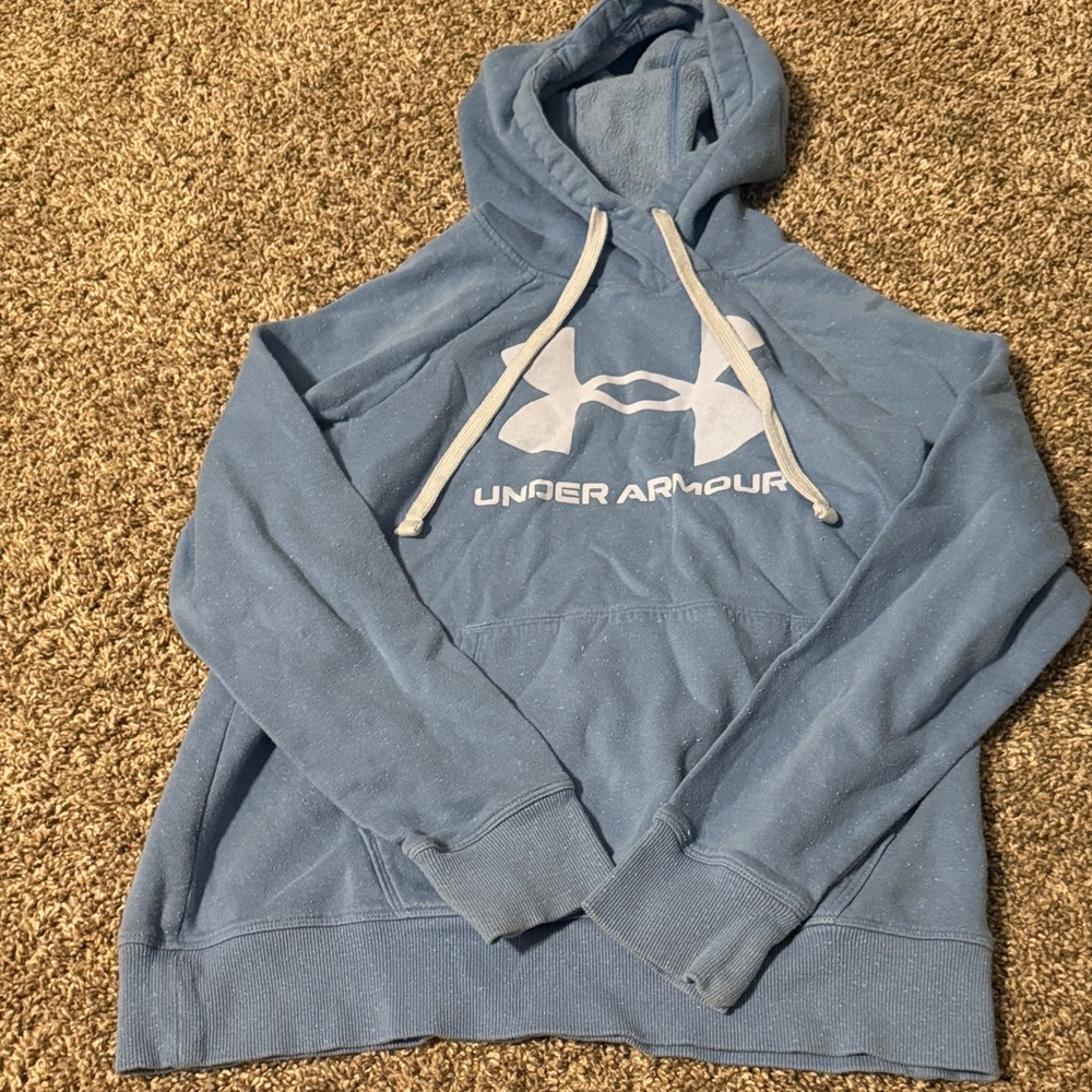 Under Armour Light Blue Hoodie for Men